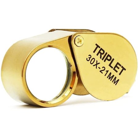 Ljus 5 LED - Binokulär förstoringsglas Zoom x 5 - Optiskt glas