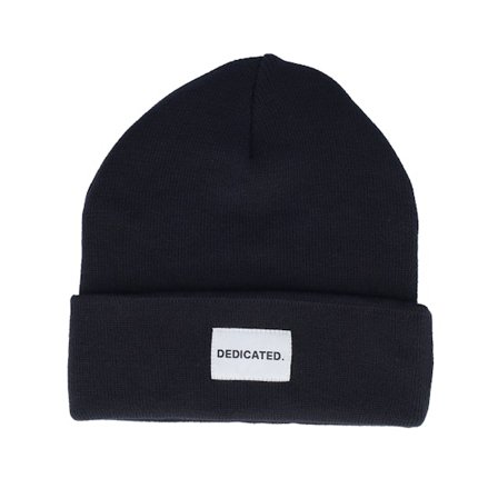 Dedicated - Preto cuff Beanie - Beanie Kiruna Black Cuff @ Hatstore