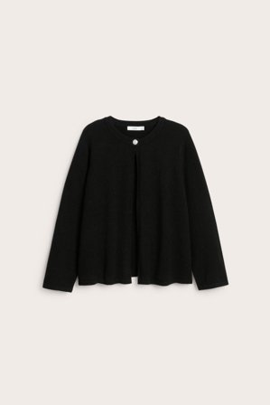 Kappahl | Kofta med strassknapp | Svart