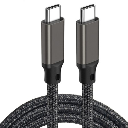 3M USB-C till USB-C snabbladdningskabel - Svart