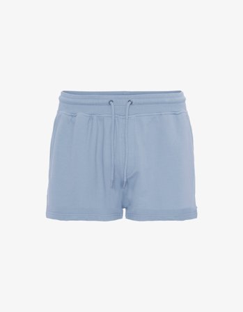 Women Organic Sweatshorts - Powder Blue - XL