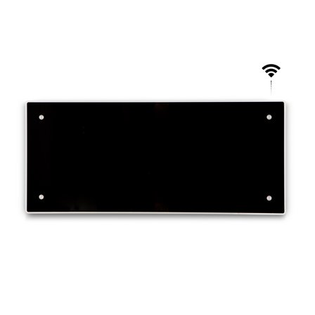 Adax Clea H10WT Elradiator 1000W, 400V, Wi-fi Svart, Värme