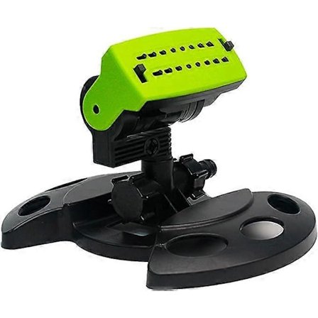 Vannspreder for plen, automatisk svingbar sprinkler med oppgradering til 16 utløp, multifunksjonell plen sprinkler for hagevanning, plenpleie, tak