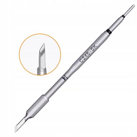 Loddespiss C245-SK for Loddebolter – Presisjonsspiss | Varmeresistent | Reservedel for JBC, Aixun, Sugon