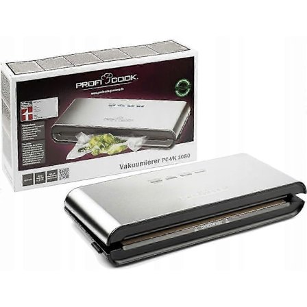 Profi Cook PC-VK 1080 Sølvfolie Vakuumforsegler Kompatibel med Matvarefriskhet