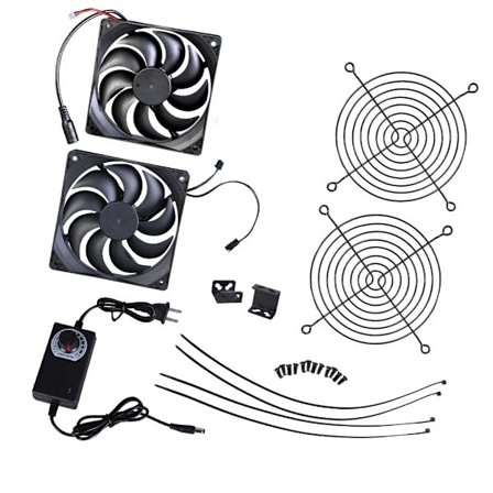 Høyytelses 12 cm DC12V 220V 12 cm vifte for varmespredning i elektroniske enheter