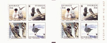 Sverige 1994 - MICHEL MH197 - Postfrisk hæfte