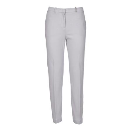 Fabiana Filippi Women Clothing Bukser Grey Aw22 Grå, Dame Chinos