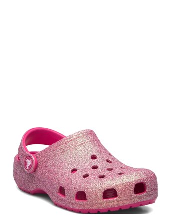 Classic Iridescent Glitter Cgk Pink Crocs