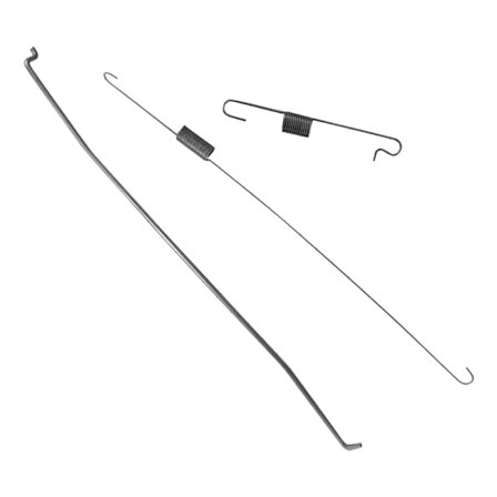 3 stk. karburator guvernørfjedre gashåndtagsfjederstang 16561-ZM0-000 16562-ZM0-000 Passer til Honda GC135 GC160 GCV135 GCV160