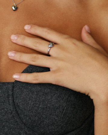 Edblad Barley Ring Steel Sølvfarvet Smykker Pige - Kids Brand Store