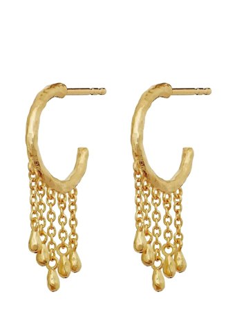 Wendy Earrings Gold Maanesten