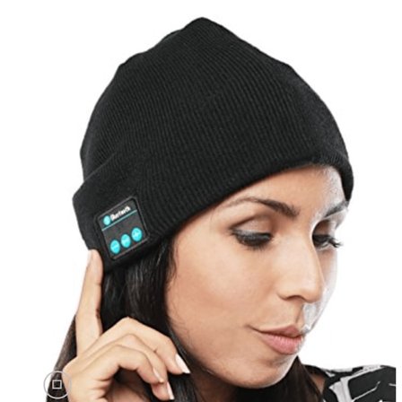 Mössa med Bluetooth Hörlurar