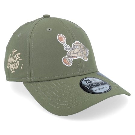 New Era - Football Taxi Repreve 9FORTY Olive Adjustable Adjustable Green Cap - @ Hatstore