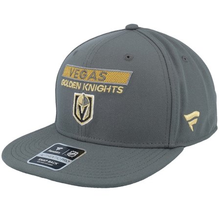 Fanatics - NHL Grijs snapback Cap - Vegas Golden Knights Authentic Pro Rink Prime D. Shadow Snapback @ Hatstore
