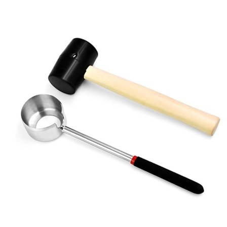 Kokosåbner gummihammer sæt gummihammer