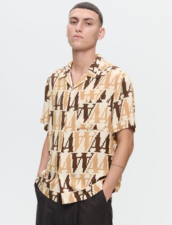 WOOD WOOD Wwnoa Bit Ss - Beige - XL