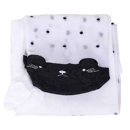 Silkestrømper for barn, vår-sommer-tights, SVART 80-100 cm 80-100 cm