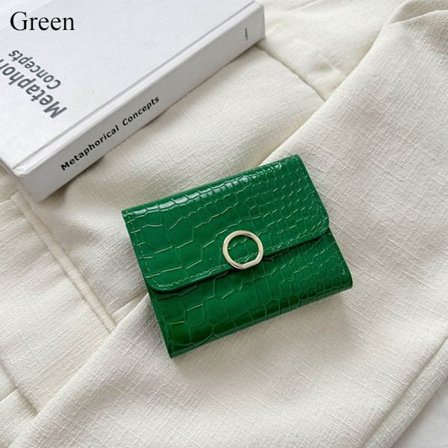 Korta plånböcker Myntväska GRÖN