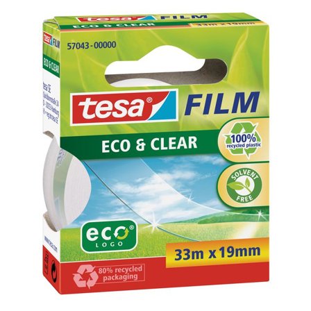 TESA Kontorstejp TESA Eco 33mx19mm - Lyreco - Kontorsmaterial - Tejp lim och häftmassa - Tejp - Kontor