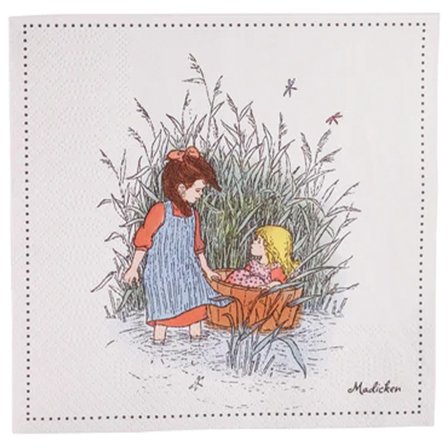 Madicken Servett 16-pack