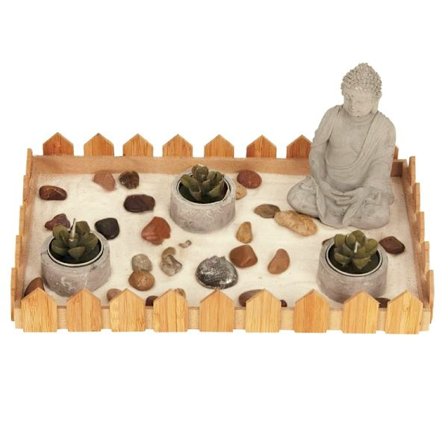 Zen Buddha Pöytäkoriste Monivärinen moniväri