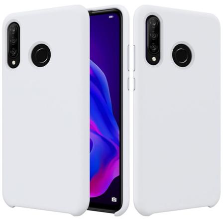 Liquid Silikon Skal Till Huawei P30 Lite - Vit Vit