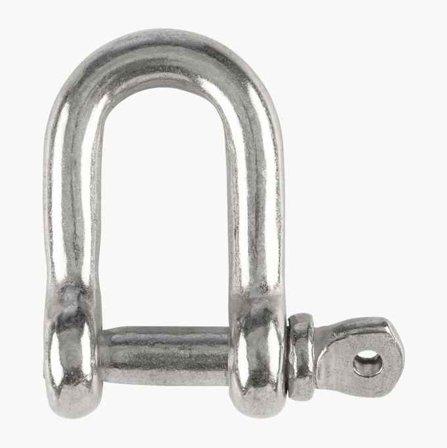 Biltema - Sjakkel rett rustfritt 4 x 16 mm