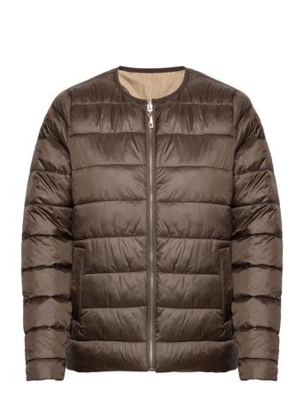 Cc Heart Emma Reversable Quilted Ja Fôret Jakke Brun Coster Copenhagen