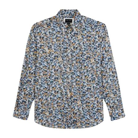 Eden Park Shirts Blå, Herre Skjorter, Størrelse: XL