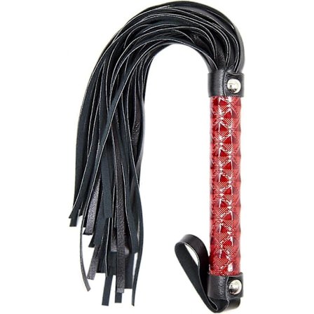 Myk lærridepisk, sklisikker, praktisk, myk ridepisk egnet for hestesport, pisk egnet for rollespillkostymer