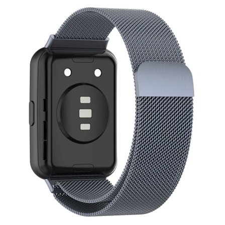 Huawei Watch Fit 2 milanesiskt klockarmband - Rymdgrå