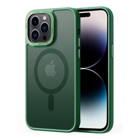Magnetic MagSafe Skal iPhone 14 Pro Max Matt Grön