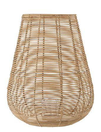 Sarona Lantern W/Glass Home Decoration Candlesticks & Tealight Holders Indoor Lanterns Beige Bloomingville