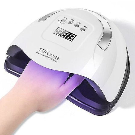 180w X7 Max Dobbelt UV LED Lampe Negle Tørreapparat