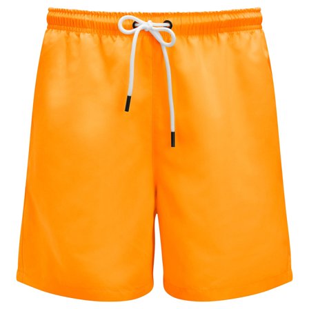 Neon Orange Swim Shorts for Men - Swim shorts