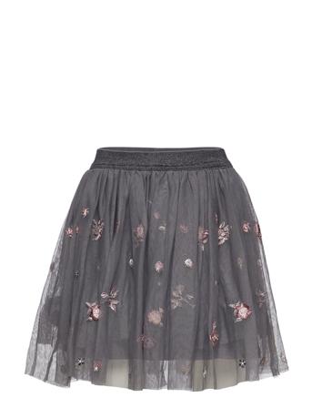Naina - Nederdel Dresses & Skirts Skirts Tulle Skirts Grå Hust & Claire