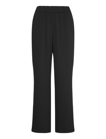 Cc Heart Mabel Trousers Bottoms Trousers Straight Leg Black Coster Copenhagen