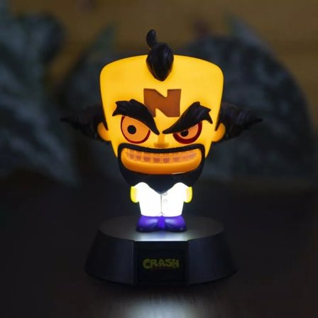 Crash Bandicoot Doctor Neo Cortex 3D Lampa