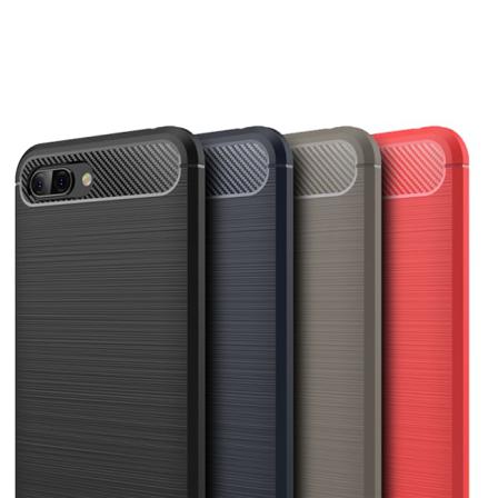 Stöttåligt Armor Carbon Tpu-skal Honor 10 - Fler Färger Svart