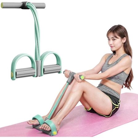 Step Trainer - Fodmodstandstræner - Hjemmetræningsudstyr - Grøn