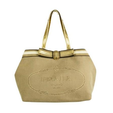 Prada Vintage - Vintage Väskor - Beige - Dam - Storlek: One Size, Dam, Storlek: ONE SIZE