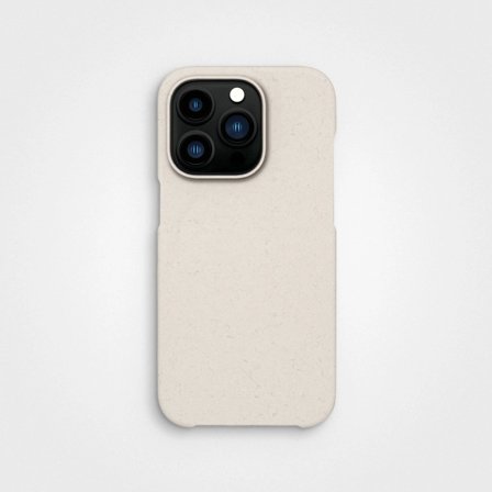 Compostable Mobile Case Vanilla White, 100% Circular | agood company, iPhone 14 Pro