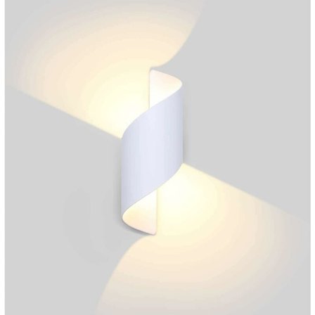 LED utendørs vegglampe 10W vanntett IP65 utendørs vegglampe varm hvit