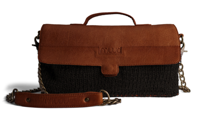 Muud Strikkepakke Haumea Veske sort-richbrown