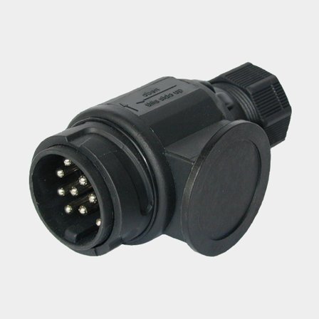 Perävaunupistoke 1852-Marine, 13-napainen, 12 V, uros