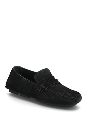 Calvin Klein Square Driver Suede - Black - 40