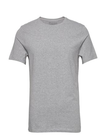 Crew-Neck T-Shirt T-shirts Short-sleeved Harmaa Bread & Boxers