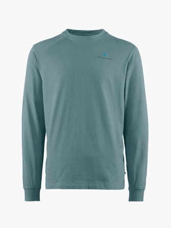 Klättermusen Root Logo LS T-Shirt Herren - Frost Green - Men's - XS