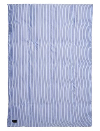 Wall Street Oxford Duvet Cover Blue MAGNIBERG